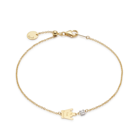 CaterinaB Bracciale Baby Angel Oro Giallo 18 Carati My First Diamond