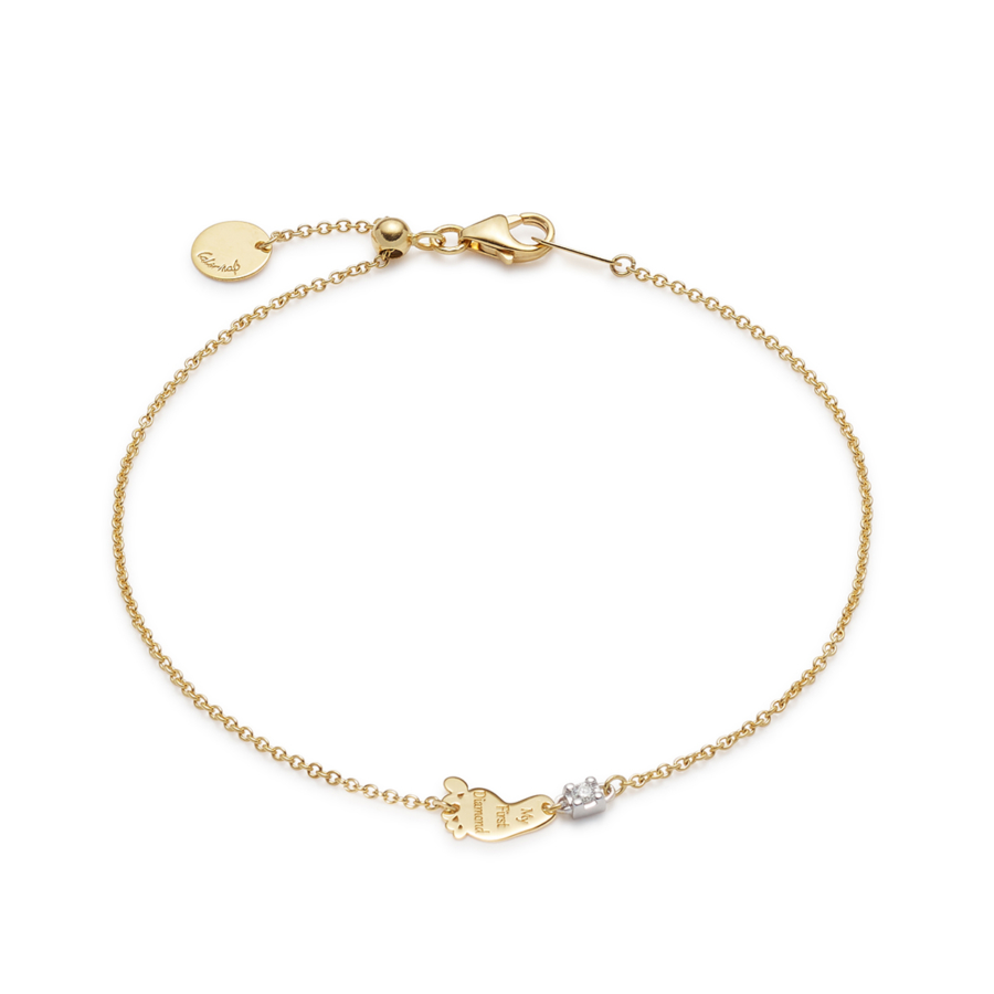 CaterinaB Bracciale Happy Feet Oro Giallo 18 Carati Bambino