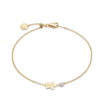 CaterinaB Bracciale Bambino 18 Carati Oro Giallo Baby Angel