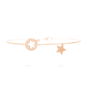 CaterinaB star bracciale oro rosa 18 kt stella