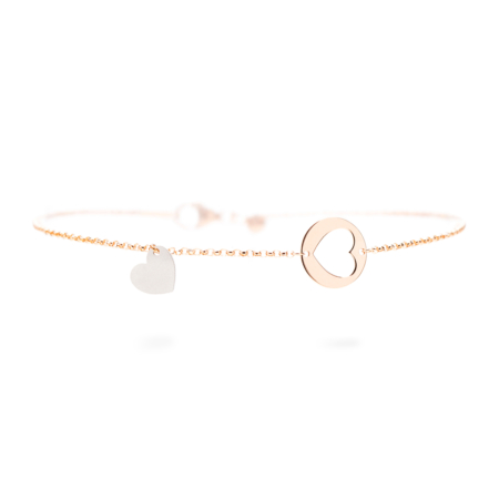 CaterinaB 2 love bracciale oro rosa 18 kt donna