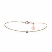 CaterinaB 18 kt oro rosa bracciale donna con diamante