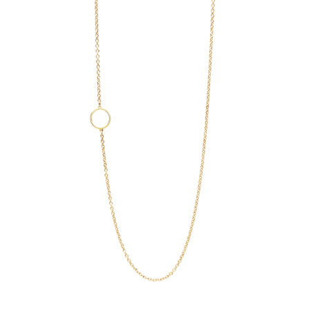 CaterinaB circle cerchio collana oro giallo 18 kt donna