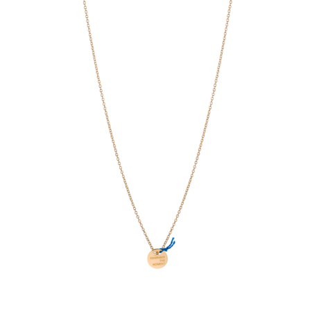 CaterinaB remember the moment oro giallo 18 kt blu collana donna