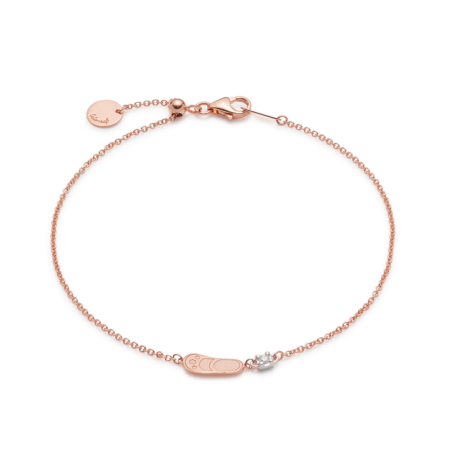 Pink Gold Sliding Bracelet First Step