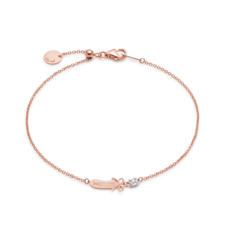 Bracciale Oro Rosa Ballerine