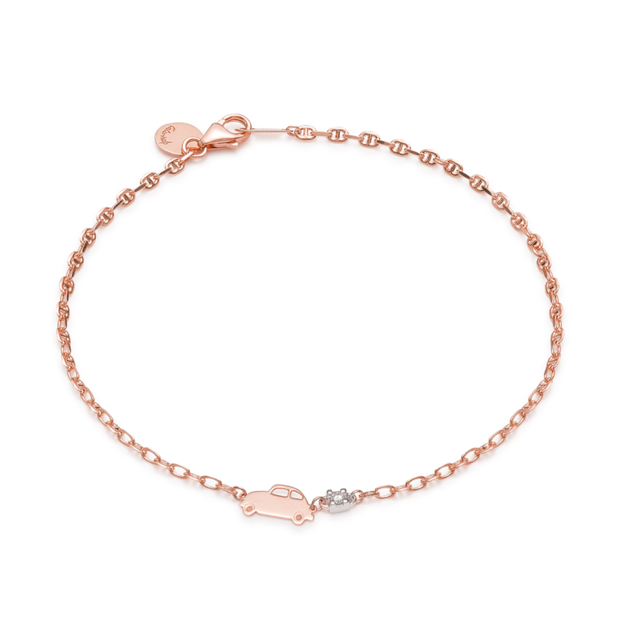 Bracciale Oro Rosa Brum Macchina