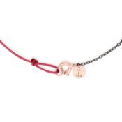 CaterinaB Bracciale Oro Rosa 9 Carati Cherry