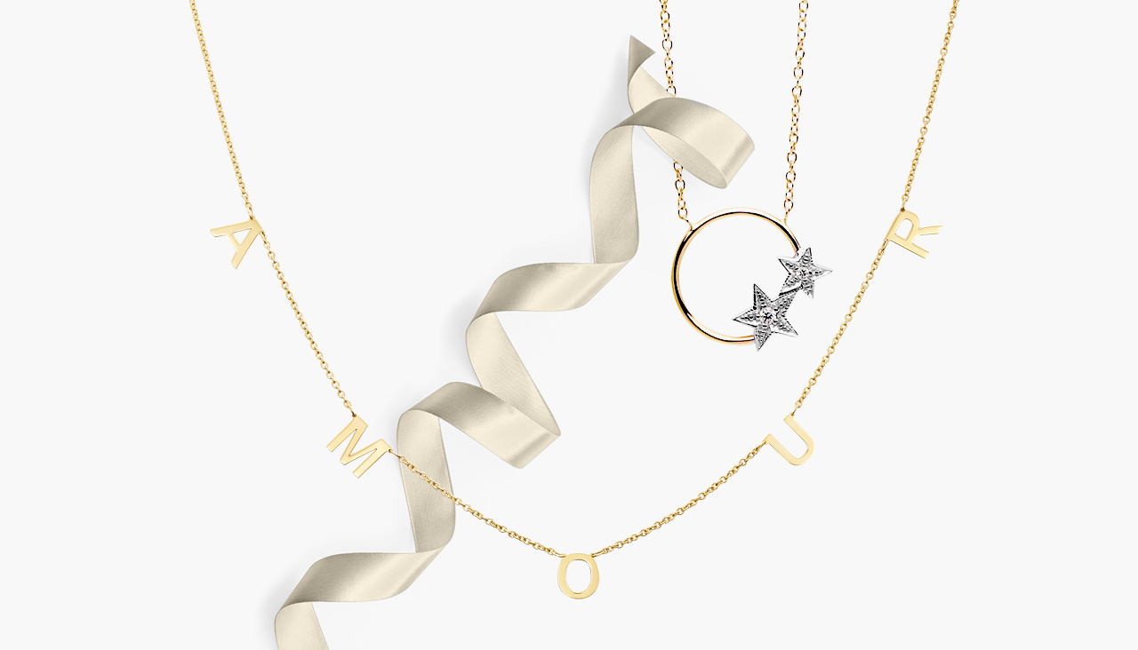 Gioielli Oro Collana AMOUR