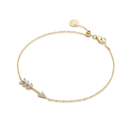 CaterinaB Bracciale Arrow 18 Carati Oui Diamonds