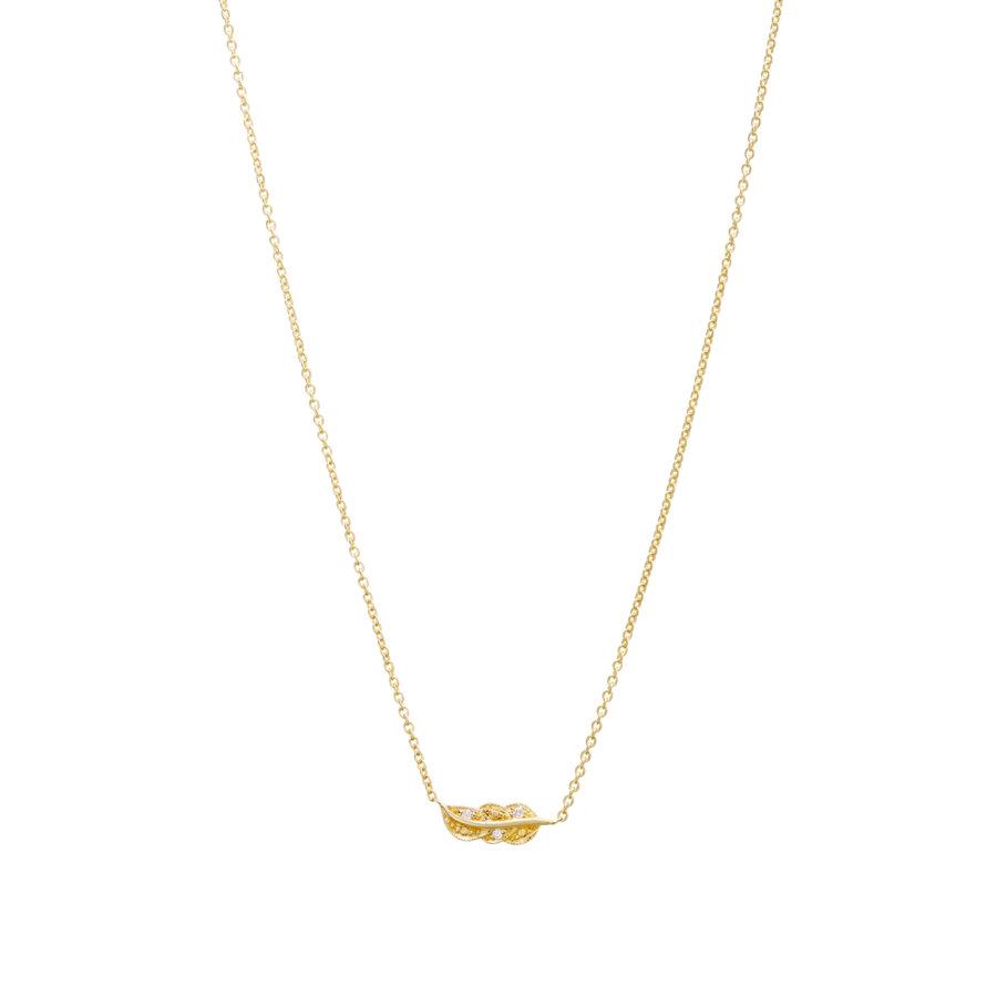 CaterinaB Collana Plume Oro 18 Carati Oui Diamonds