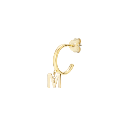 CaterinaB Orecchino Letter M Oro 18 Carati