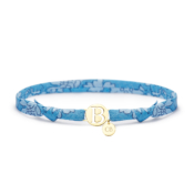 CaterinaB Bracciale 18 Carati Iniziale Blue Gold Liberty Women