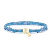 CaterinaB Bracciale Iniziale Blue Gold Liberty Women 18 Carati