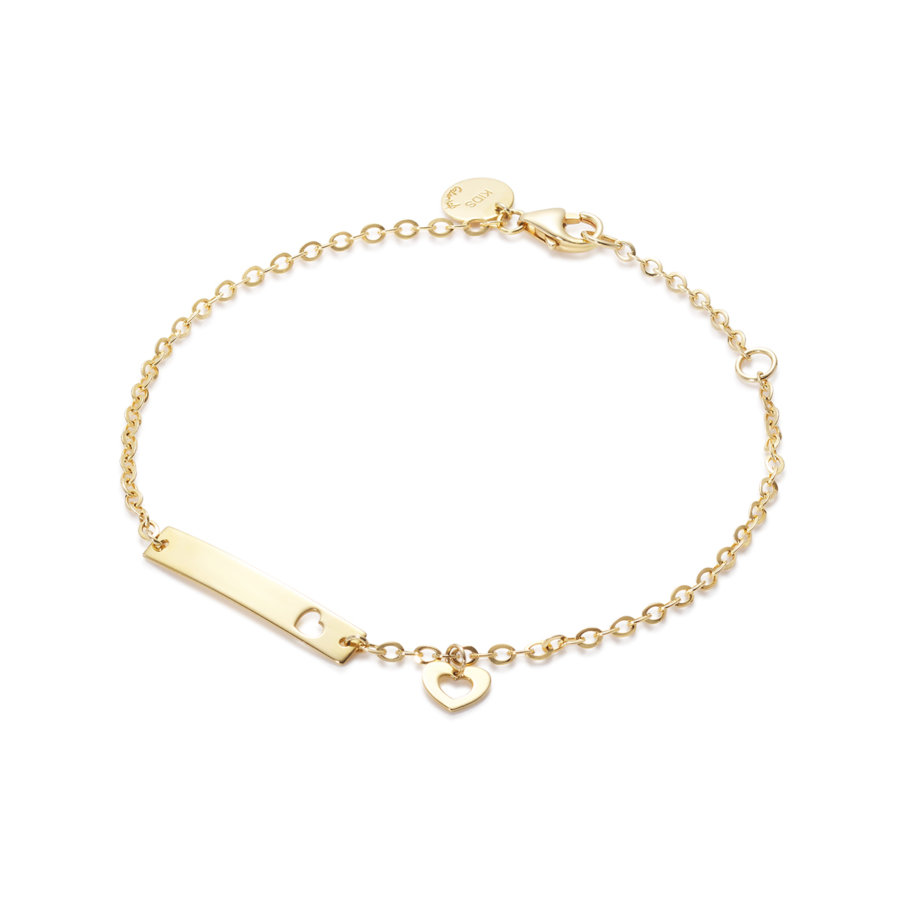 CaterinaB Bracciale Bambino Mini Heart 18 Carati