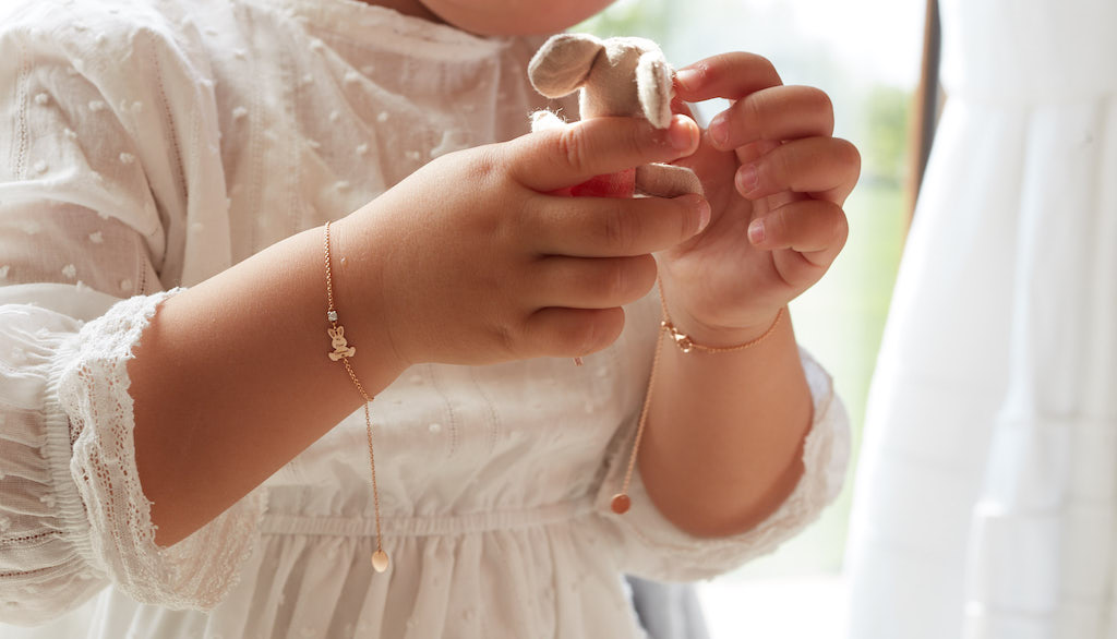 Gioielli Regalo Battesimo: Braccialetti Oro 18 Carati - CaterinaB