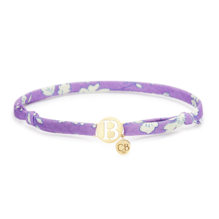 CaterinaB Bracciale Gold Liberty Women Violet Iniziale