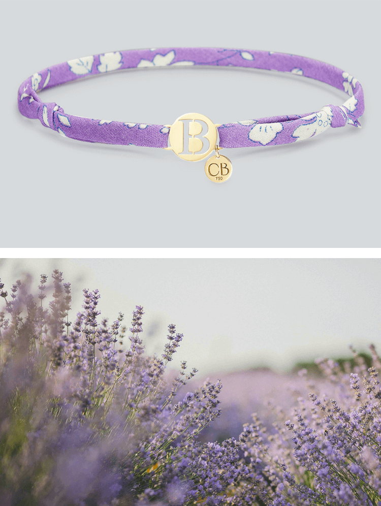 CaterinaB Bracciale 18 Carati Gold Liberty Women Violet