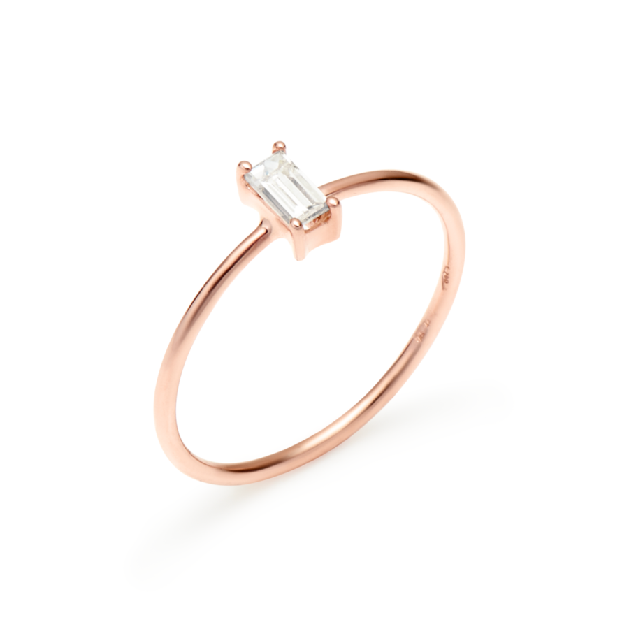 Anello Solitaire oro rosa CaterinaB