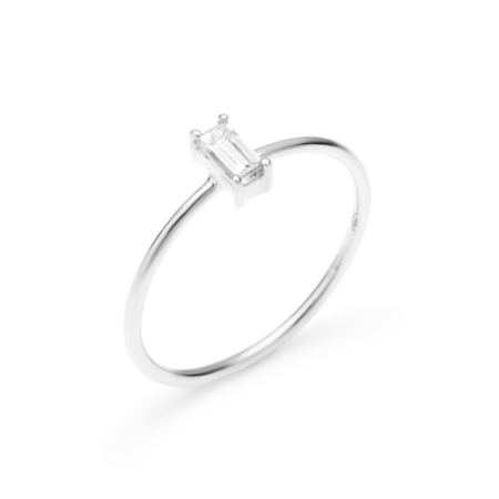 Anello Solitaire oro bianco CaterinaB