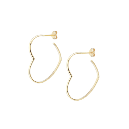 CaterinaB Feelings Big earrings 18K gold jewels