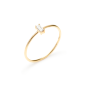 Anello Solitaire slim edition oro giallo CaterinaB